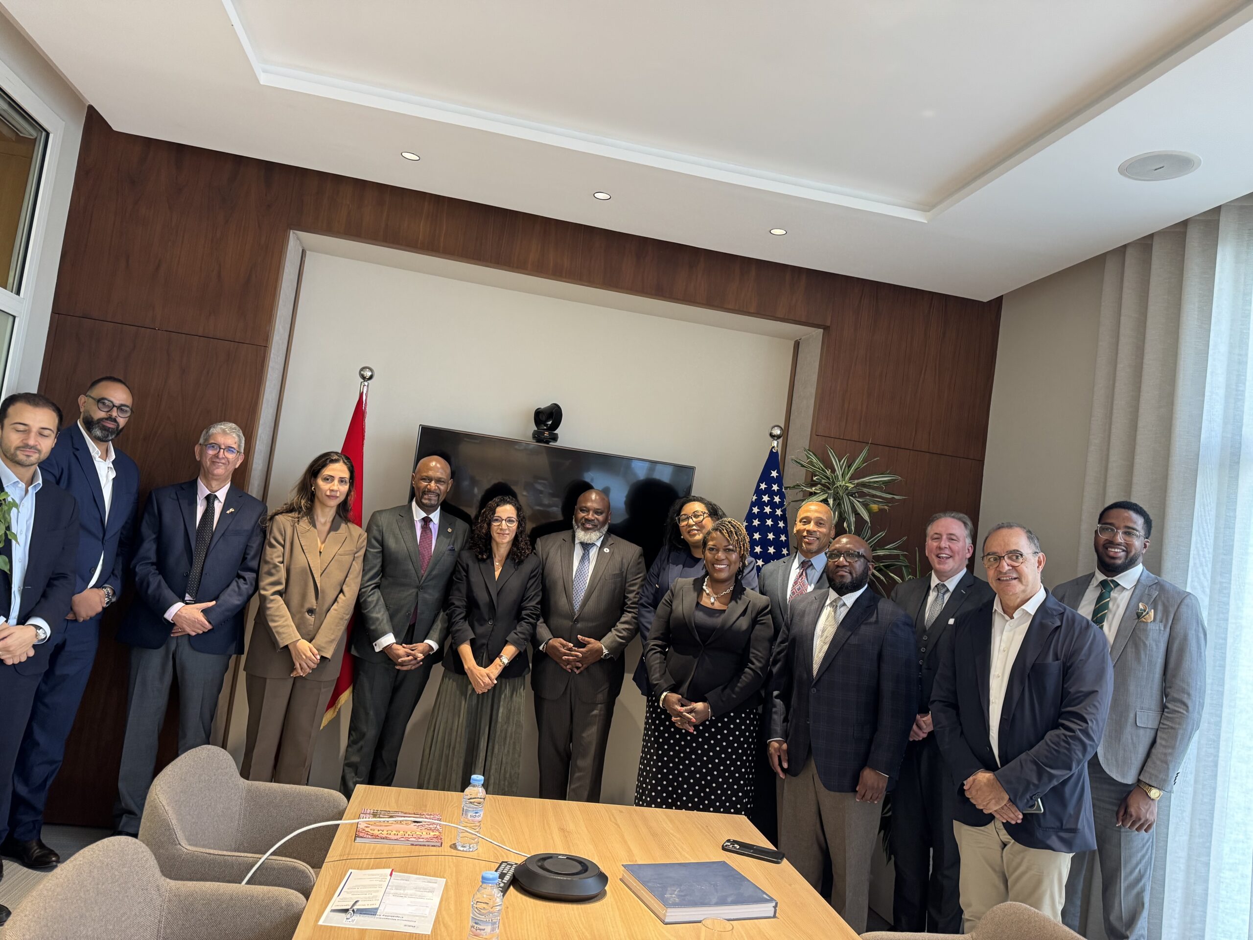 dwight franklin joins international delegation to africa